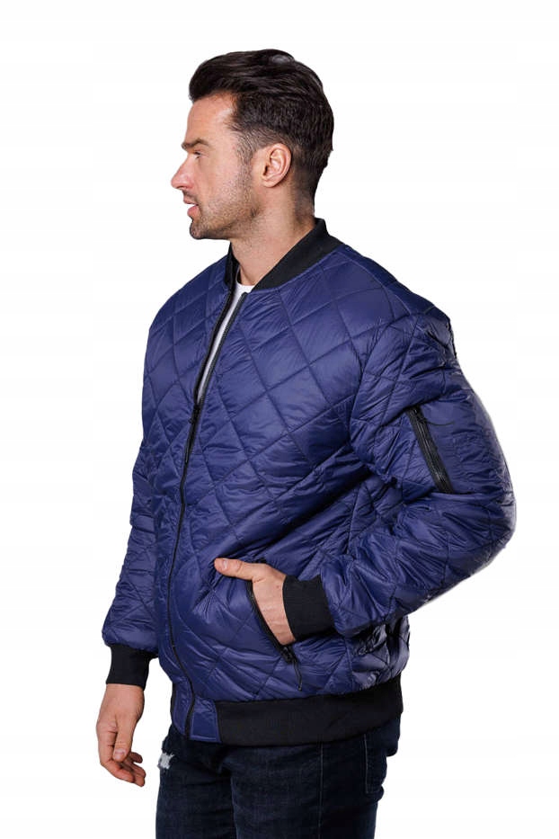 Pánská Bunda Bomber MY01 Námořnická Modrá XL