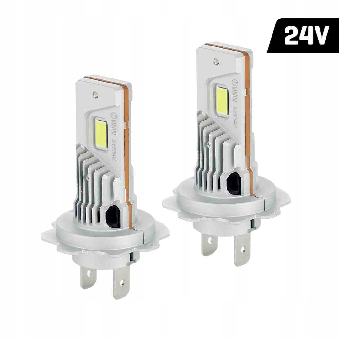 Led žiarovky pre reflektory 24V 6000K Canbus Vision LEDformance H7/H18