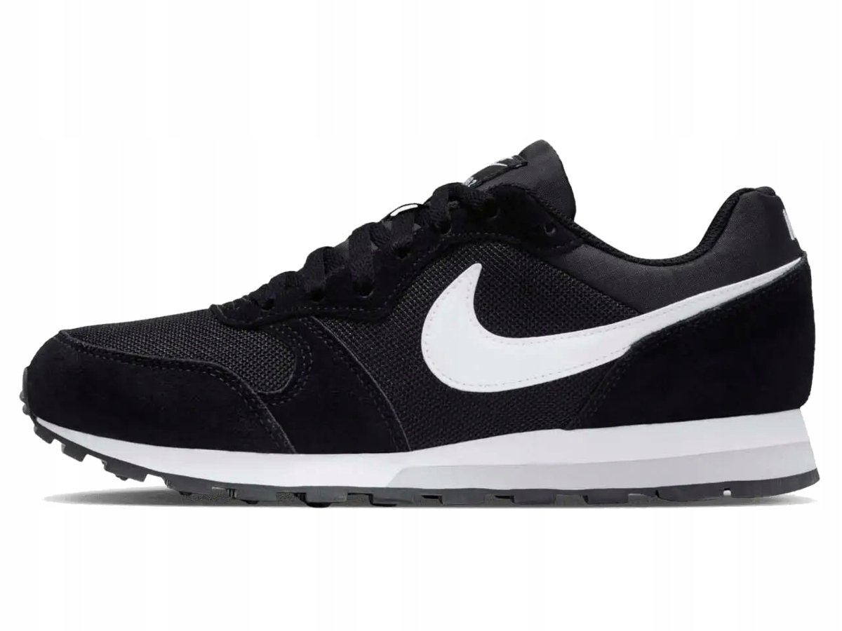 Buty damskie Nike MD Runner 749869-018 sportowe czarne skóra zamszowa 40,5