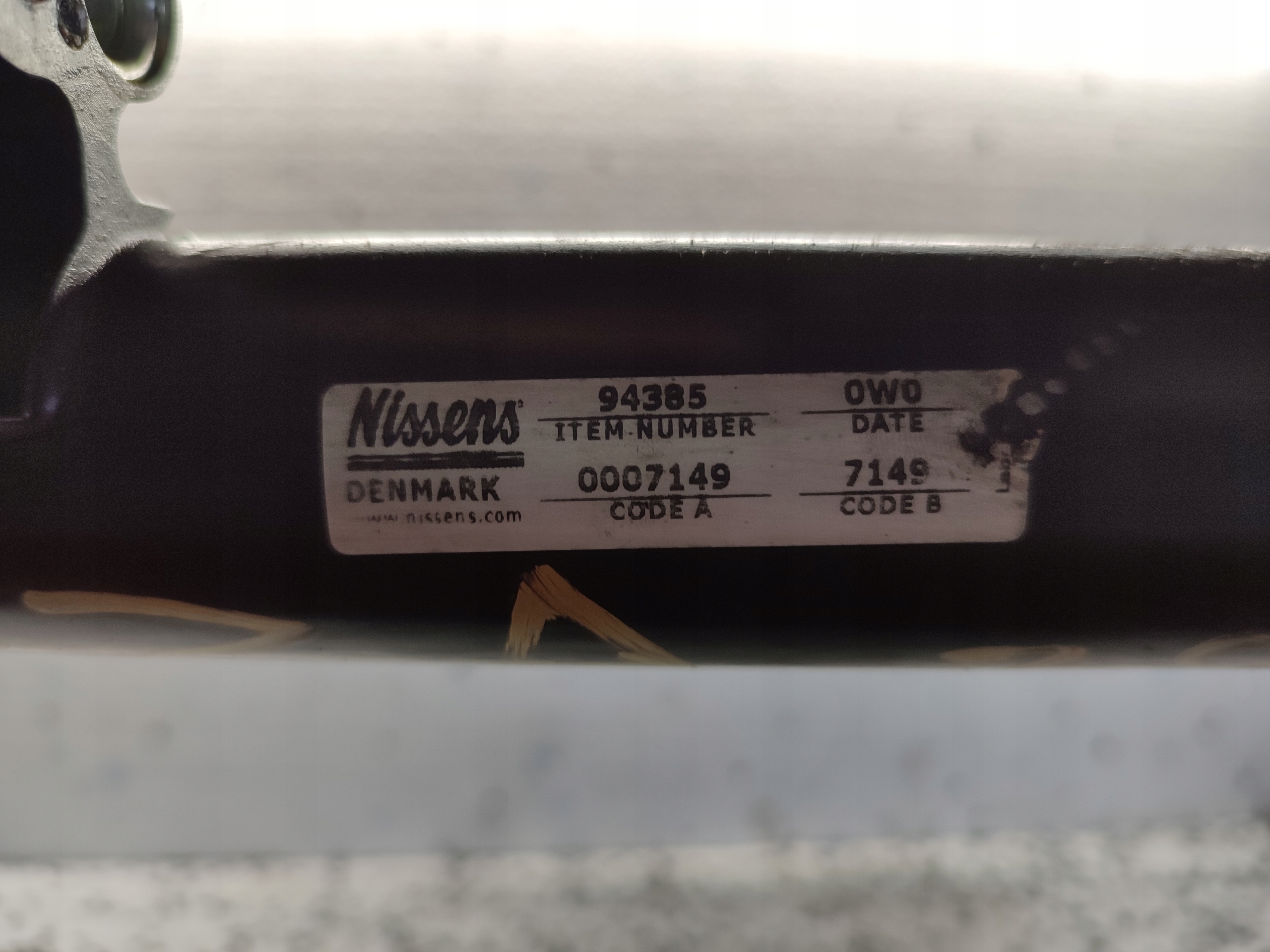 radiateur climatisation OPEL ZAFIRA A 2.2 16V