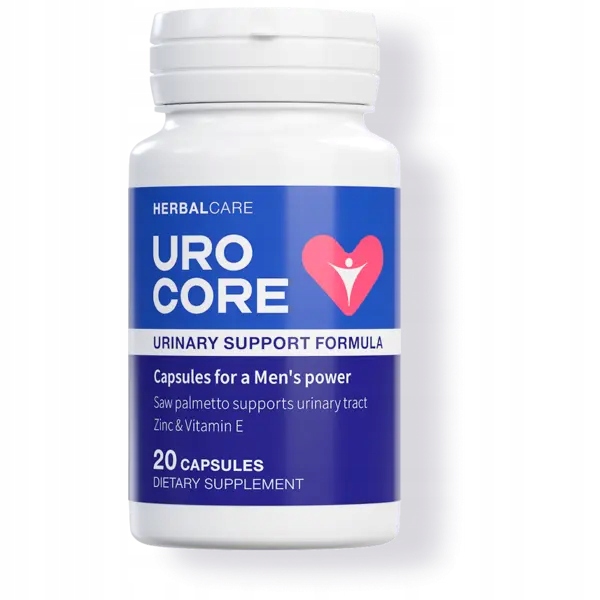 Urocore 20 pcs L-arginina Cynk