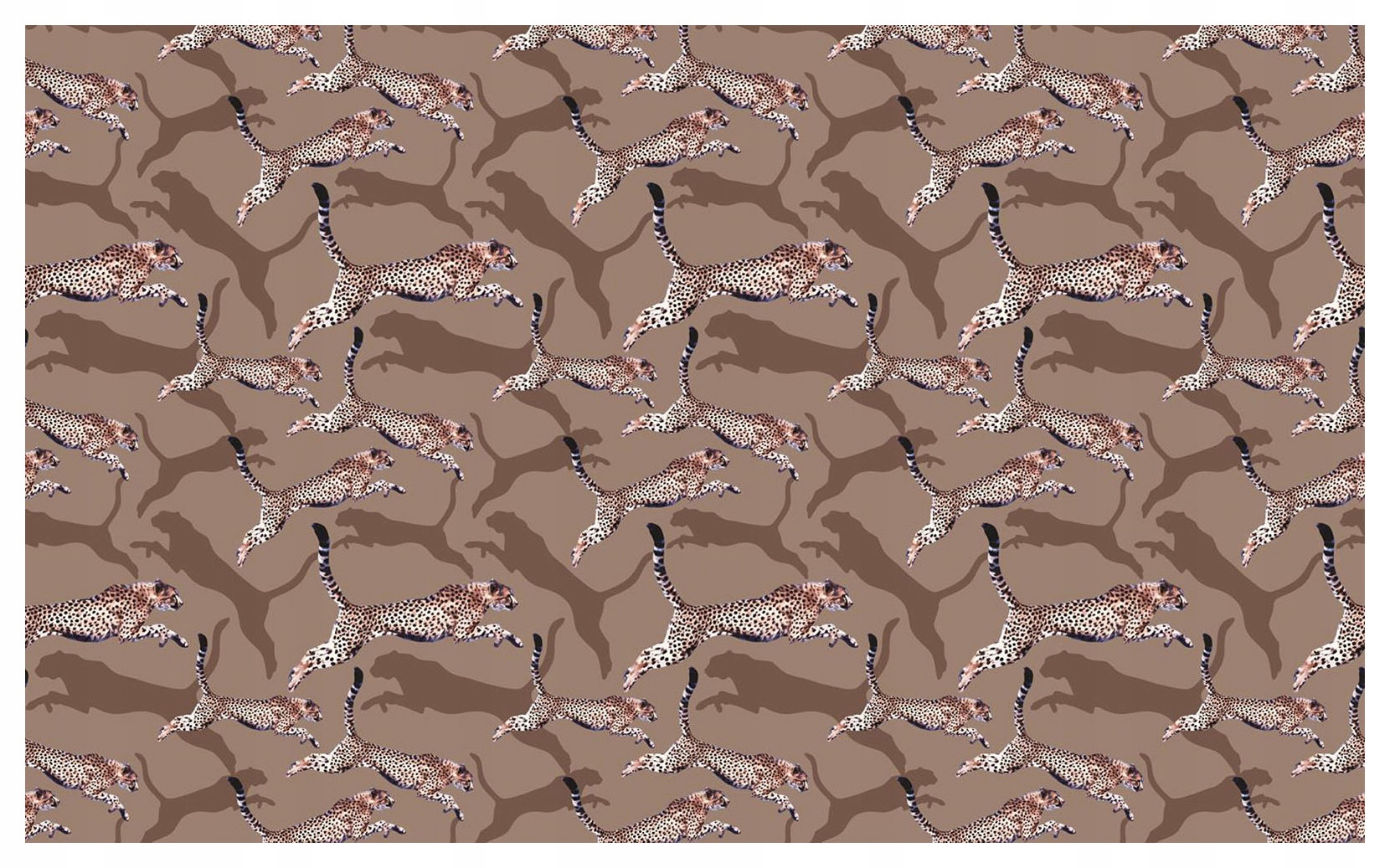 Fototapeta Gepard Dynamika tieňov Energia skoku vinylová 368x254 lepidlo