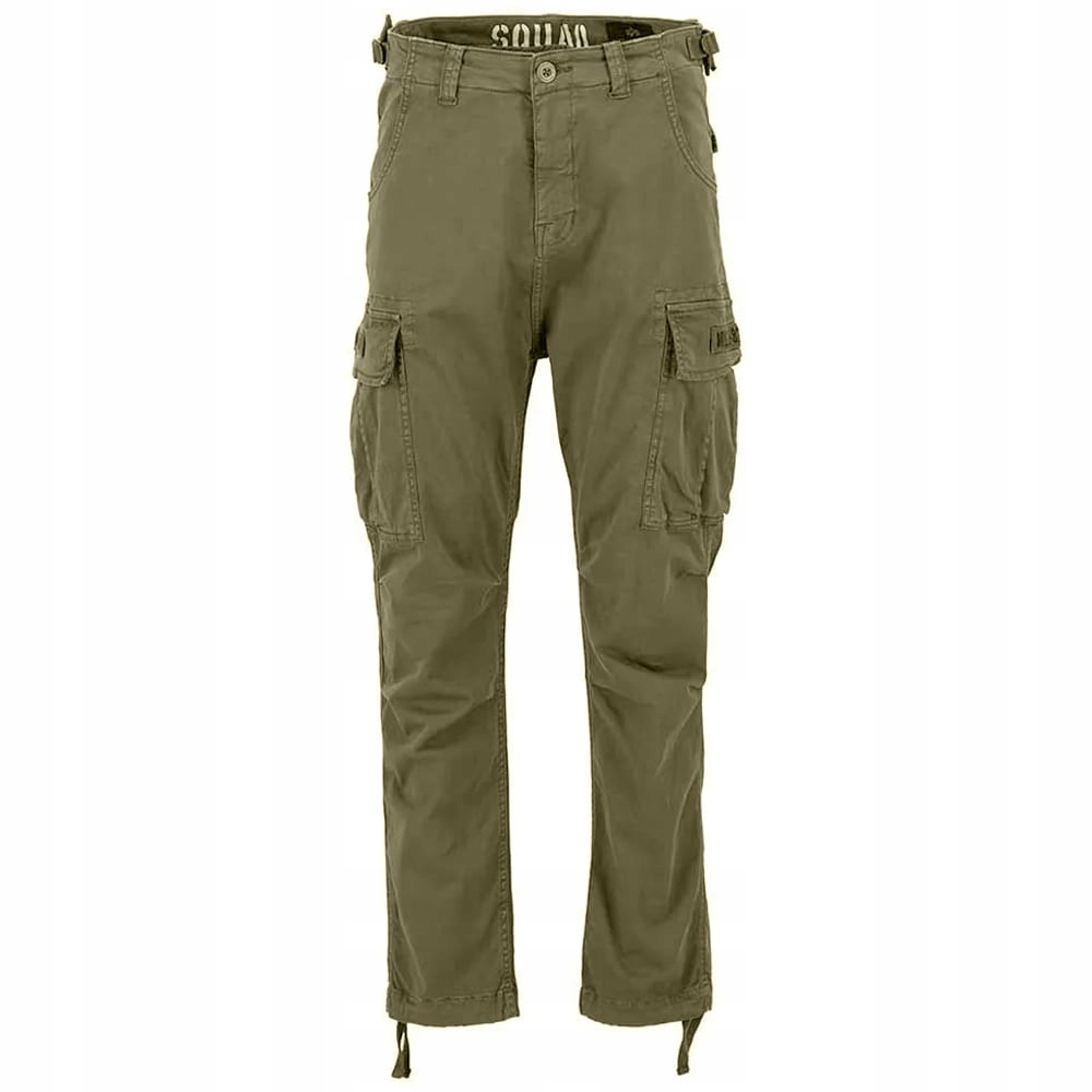 Kapsáče Alpha Industries Squad Pant Dark Olive 30