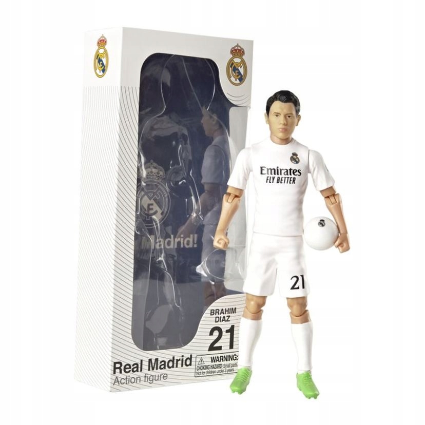 Sběratelská figurka Brahim Díaz Real Madrid 20 cm oficiální kolekce