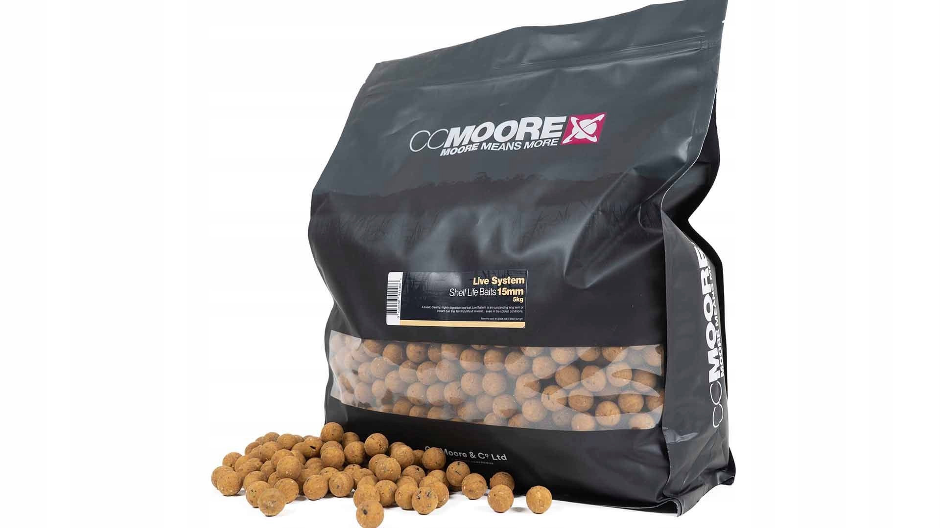 CC Moore Live system Trvanlivé boilie 15mm 5kg
