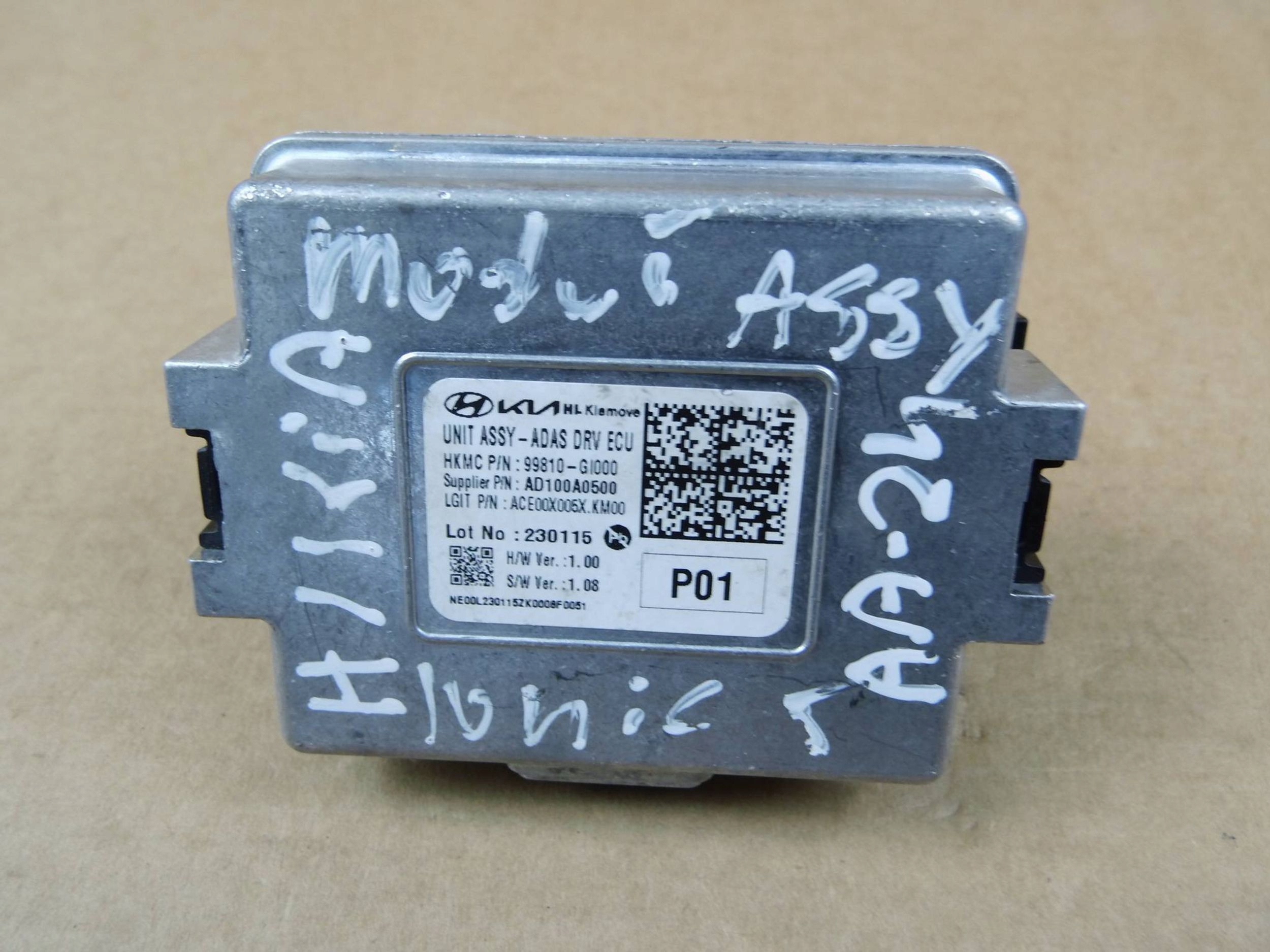 Hyundai Ioniq 5 module control unit 99810GI000 99810-GI000