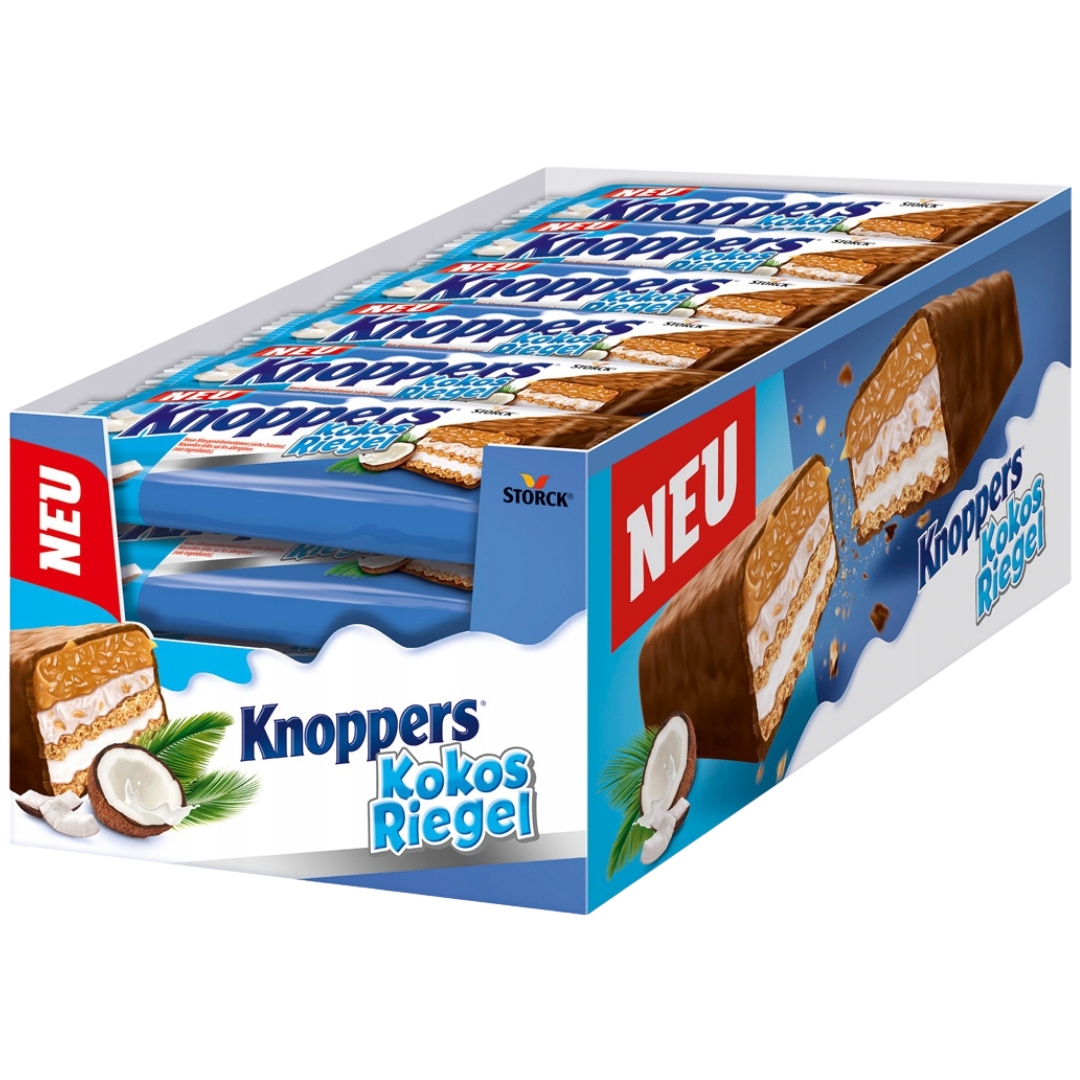 Knoppers Kokosová tyčinka 40 g x 24 kusů