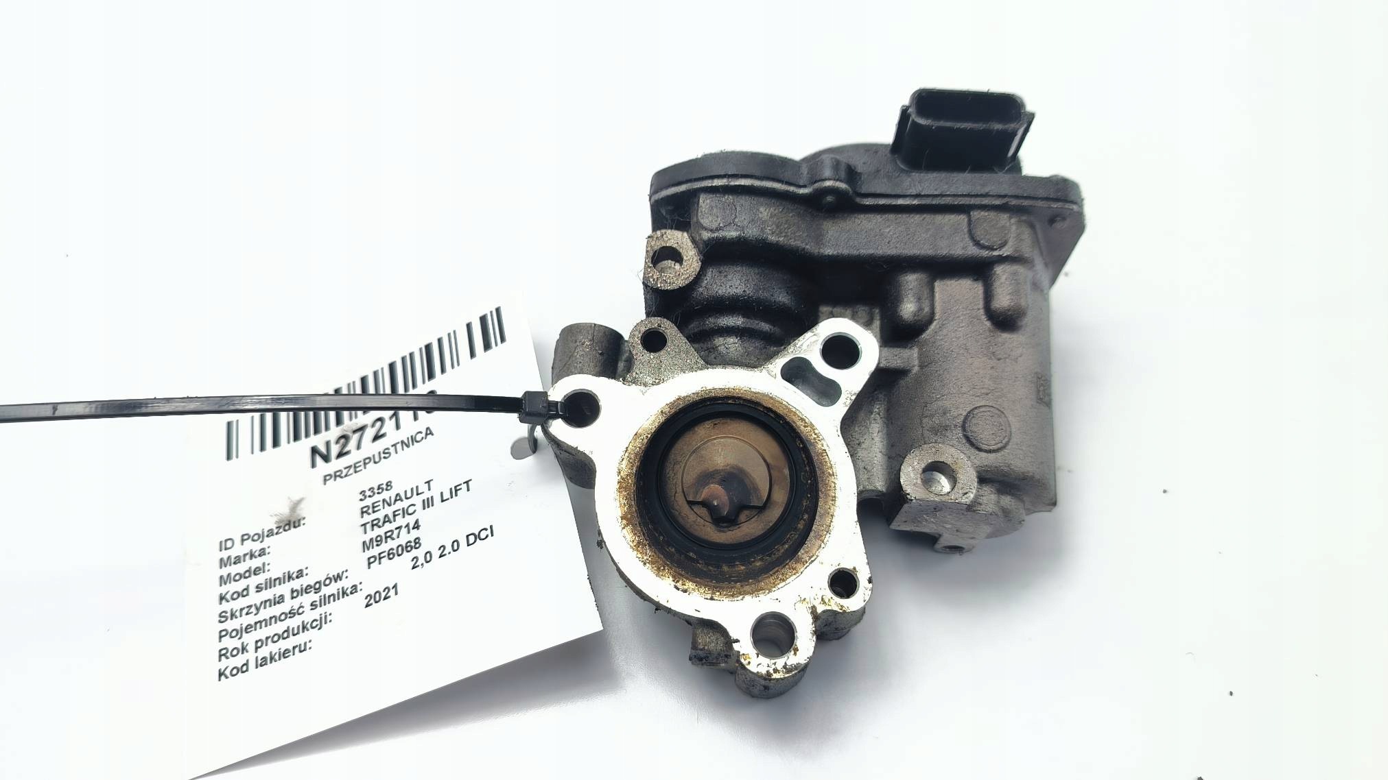 Valvola a farfalla 147100361R RENAULT TRAFIC III LIFT