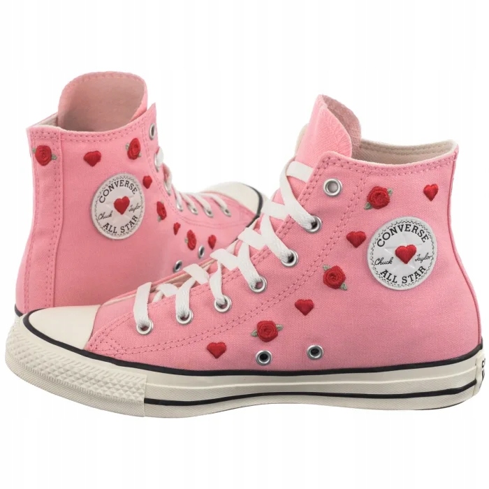 Tenisky Converse Ctas Hi Lt Jellyfish Jitter/Red A12624C Růžové