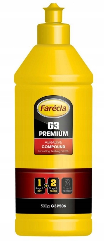 Pasta Polerska Farecla G3 Premium 500G 2W1 Abrasive Compound 78072700172