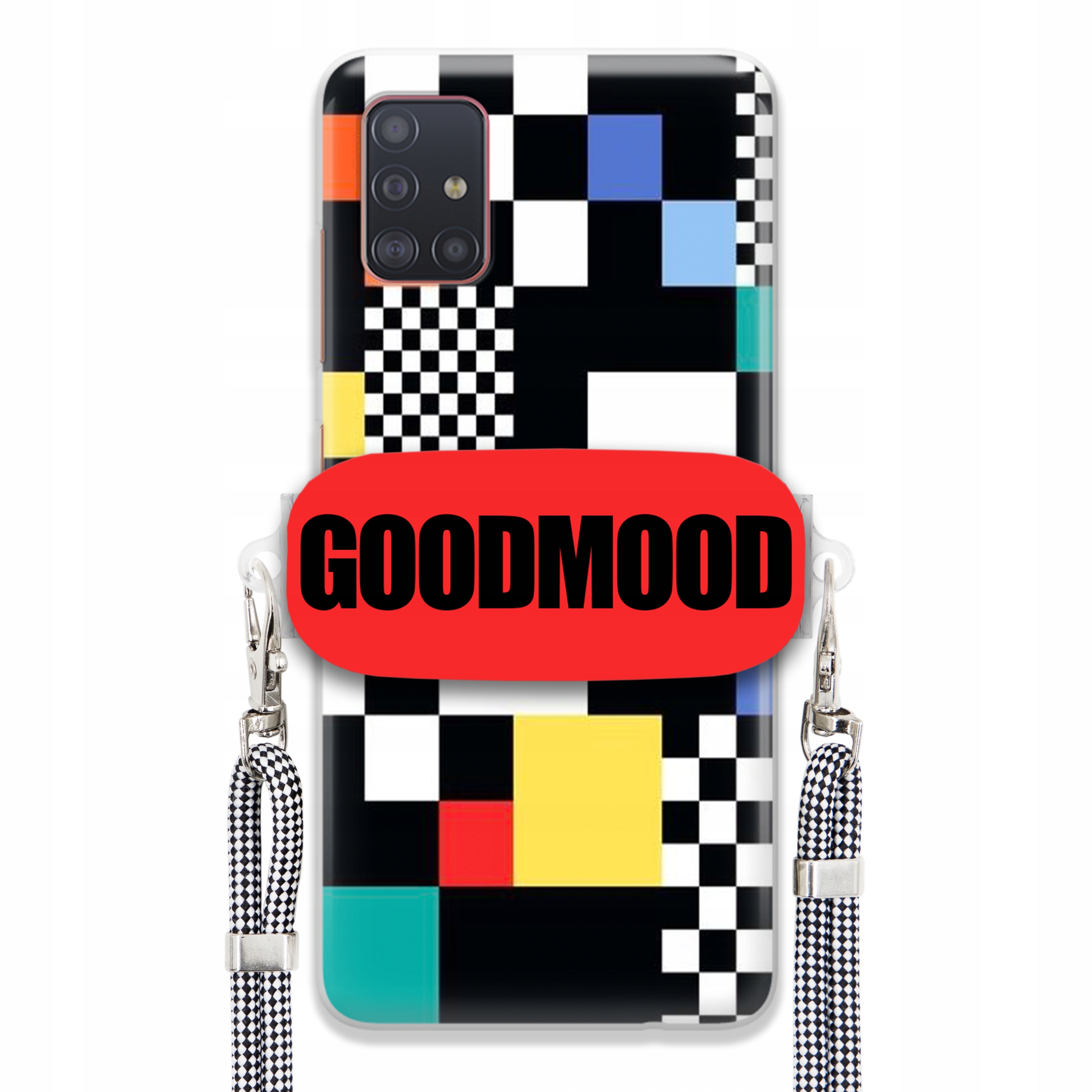 Puzdro Pre Samsung A51 Case Držiak Na Vodítko Pre Telefón Pixelart Goodmood Wz