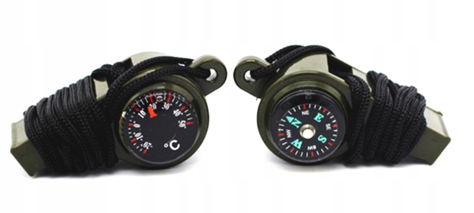 сигнальний свисток рятувальний компас виживання ТЕРМОМ модель свисток компас термометр