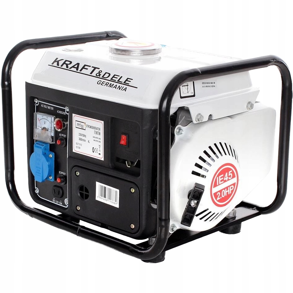 Agregat Prądotwórczy Mocny Generator Prądu Solidny Cichy 1200W 12/230V