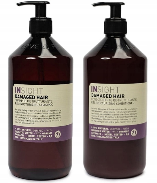 

Insight Damaged Hair Szampon 900ml+ Odżywka 900ml