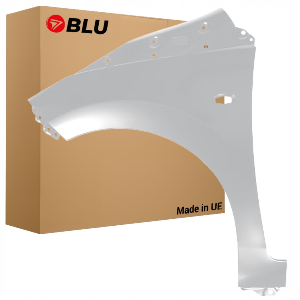Blu Blatník Toyota Aygo II 1E7 levý stříbrný 14-22 přední SilverStreak