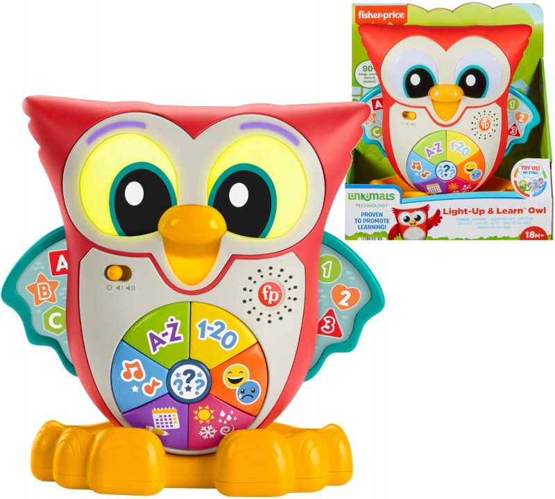 

Fisher Price Interaktywna Sowa Linkimals 18m+