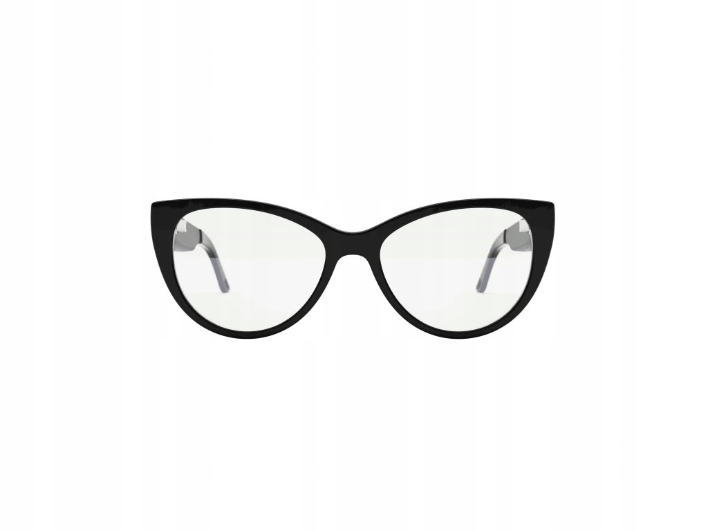 Fauna Levia Black -Audio brýle s filtrem modrého světla ve stylu kočičí oko