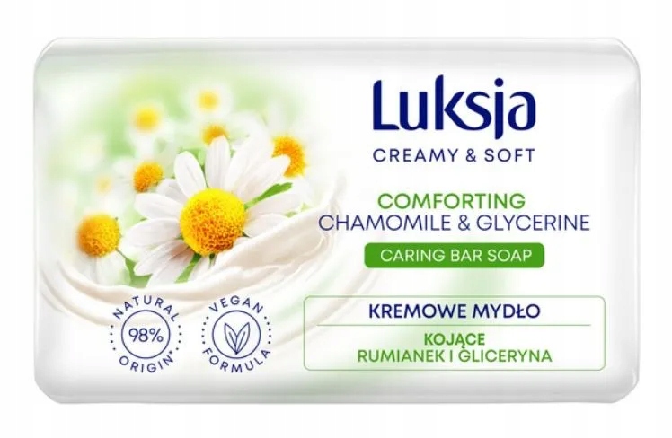 

Luksja Kremowe mydło Rumianek I Gliceryna, 90 g