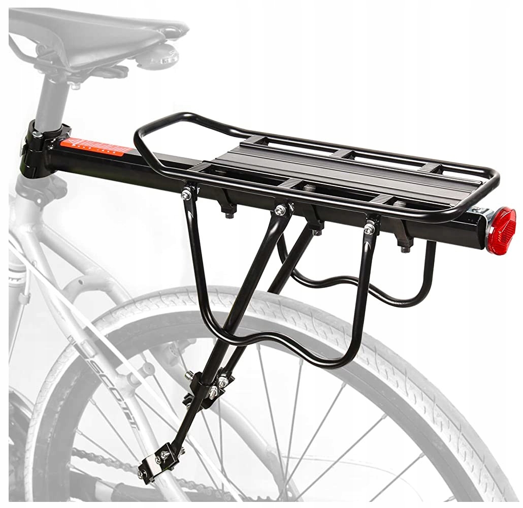 

Bagażnik Rowerowy Tylny Aluminium Uniwersalny 75KG
