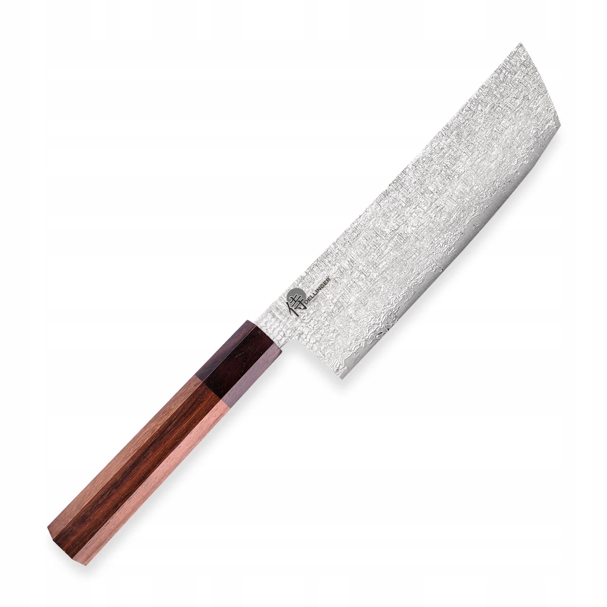Kuchynský nôž Nakiri 160 mm Dellinger Forged Brown Scar