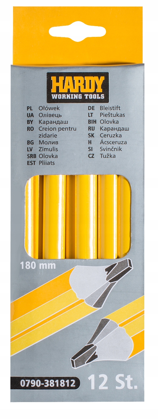 

Ołówek dł.18 cm op.12szt