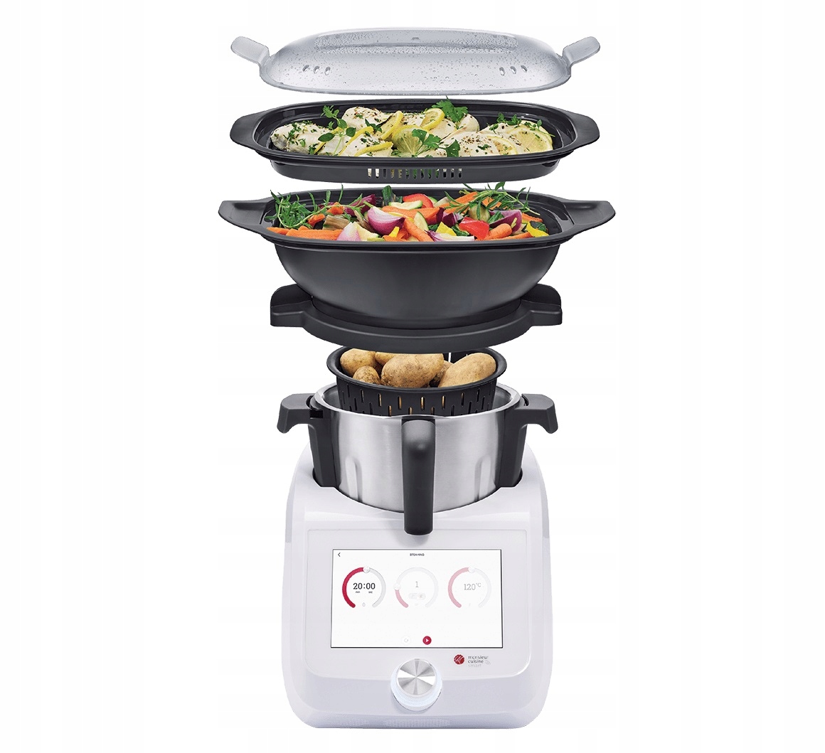 Silvercrest Monsieur Cuisine MC Smart 8 robot kuchenny termorobot Biały