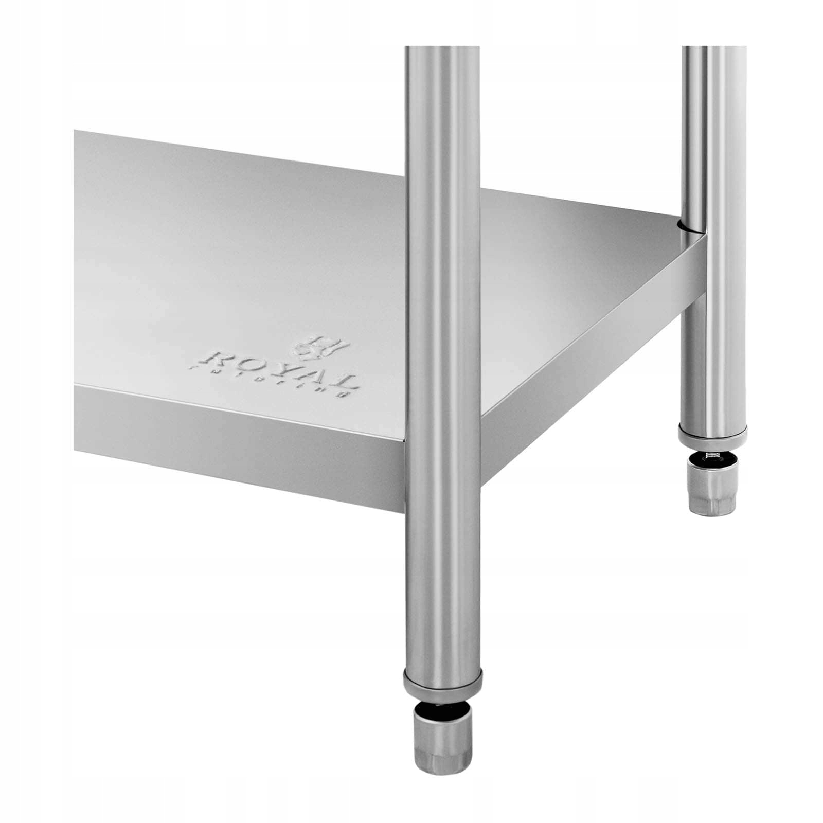 GASTRONOMICZNY STÓŁ BLAT ROBOCZY 61x61cm Z PÓŁKĄ Kod producenta 10011666