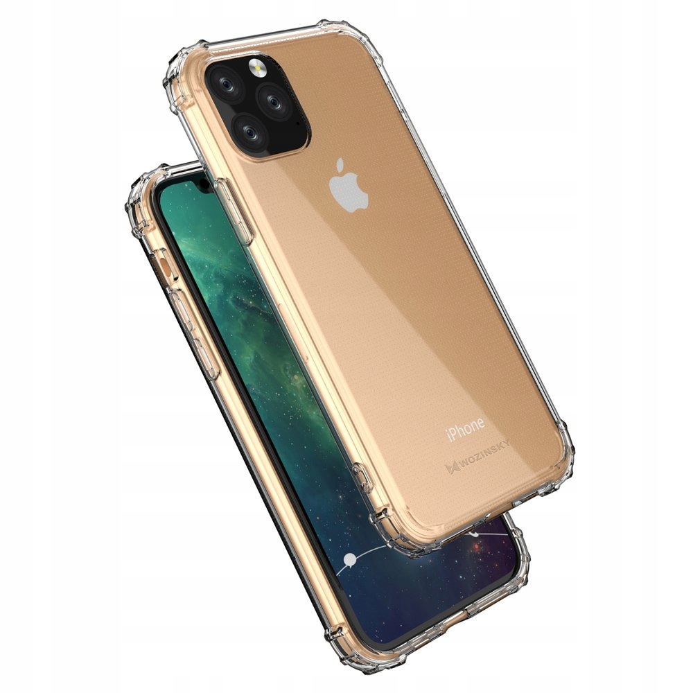 Etui żelowe A-shock do iPhone 11 Pro Kolor bezbarwny