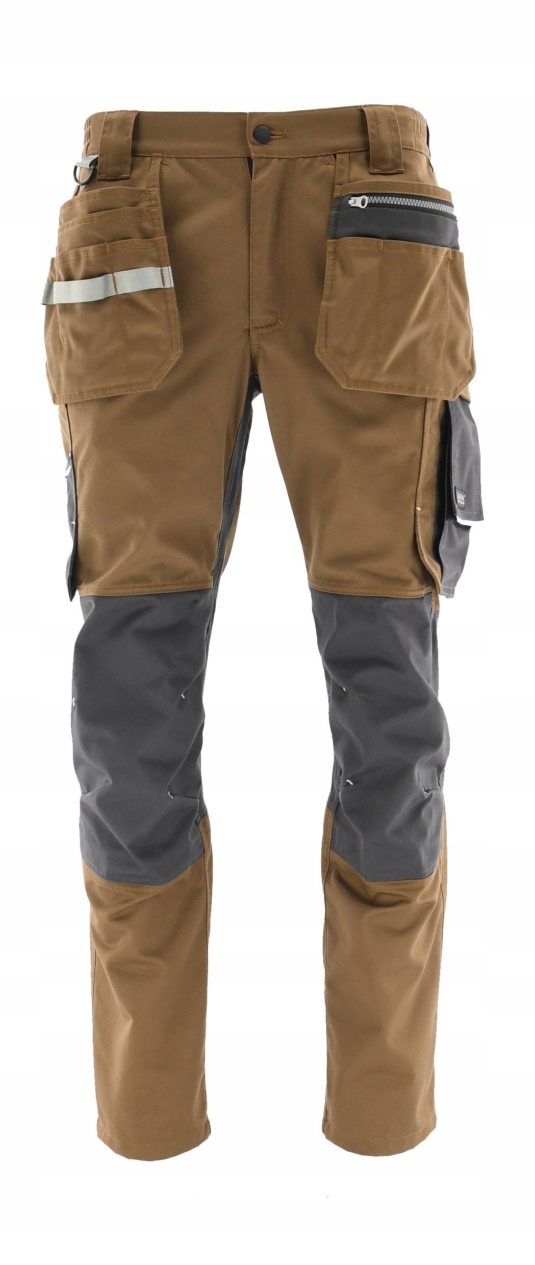Spodnie robocze bojówki monterskie do pasa elastyczne Monter 62
