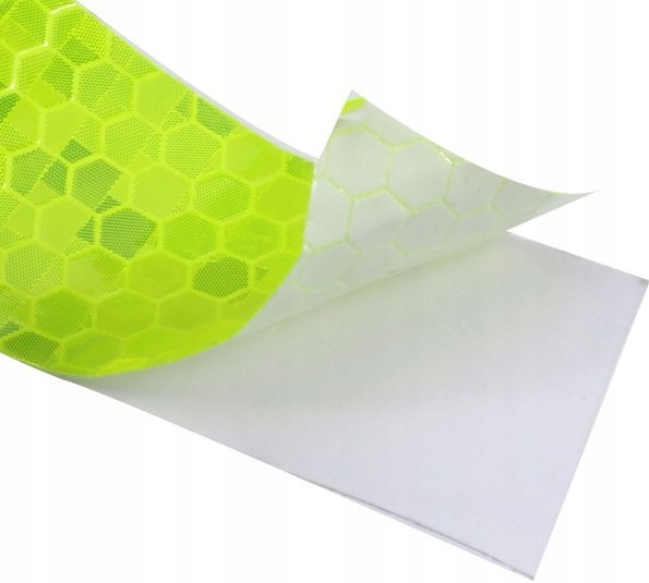 TAŚMA ODBLASKOWA NEONOWA SELEDYNOWA ODBLASK Długość 1000 mm