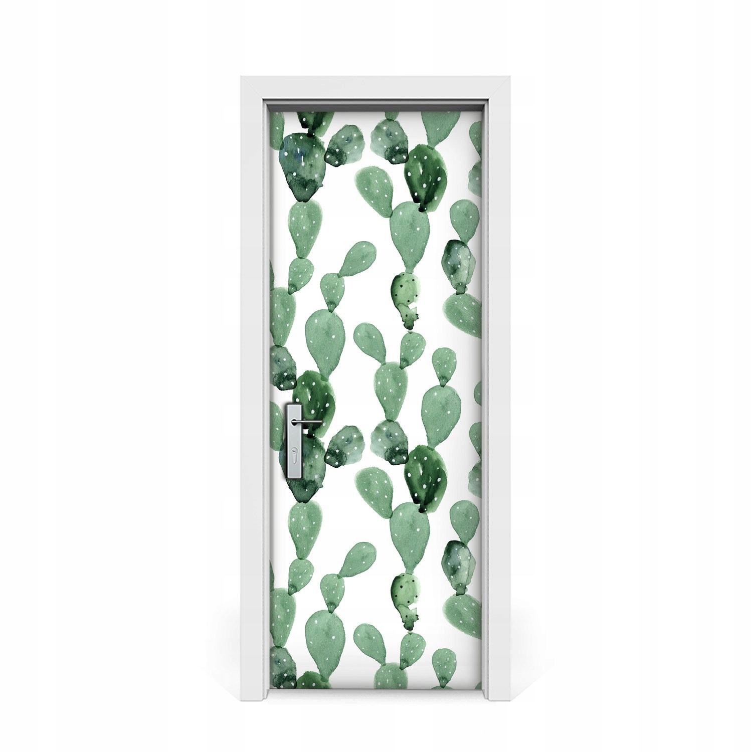 

Naklejka na drzwi okleina Kaktusy 75x205