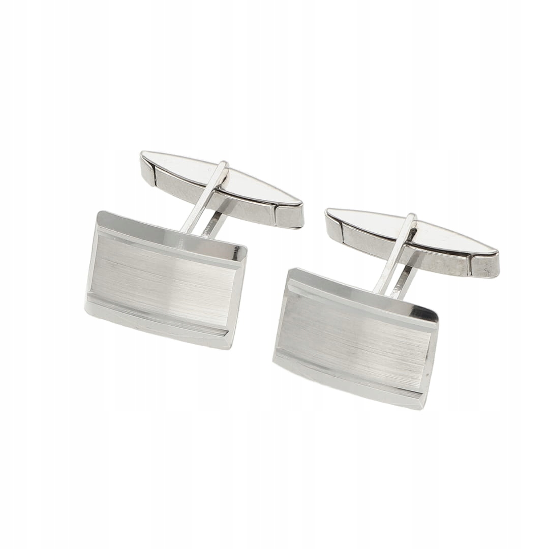 Manžetové knoflíčky stříbro, rhodiované