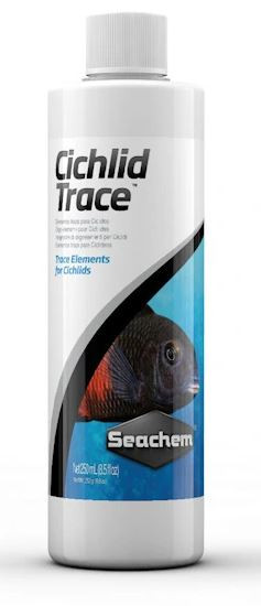 Levně Seachem Cichlid Trace 500 ML Stopové Prvky Pro Cichlidy, Voda