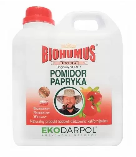 

Ekodarpol 2l Biohumus do pomidorów i papryki Bio