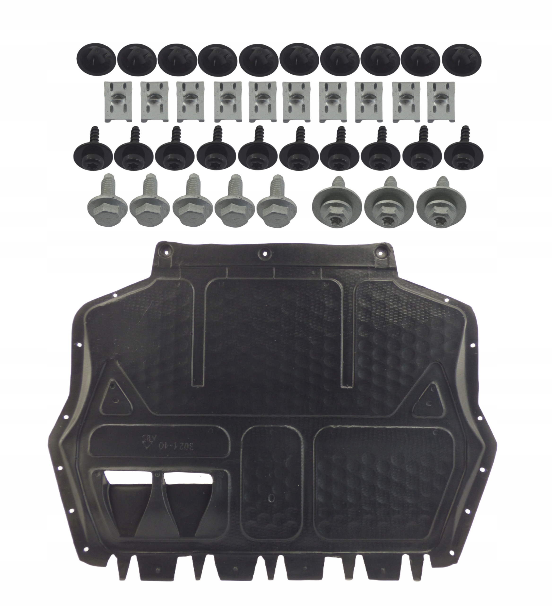 Volkswagen Caddy 04-15 diesel Osłona pod silnik + spinki montażowe