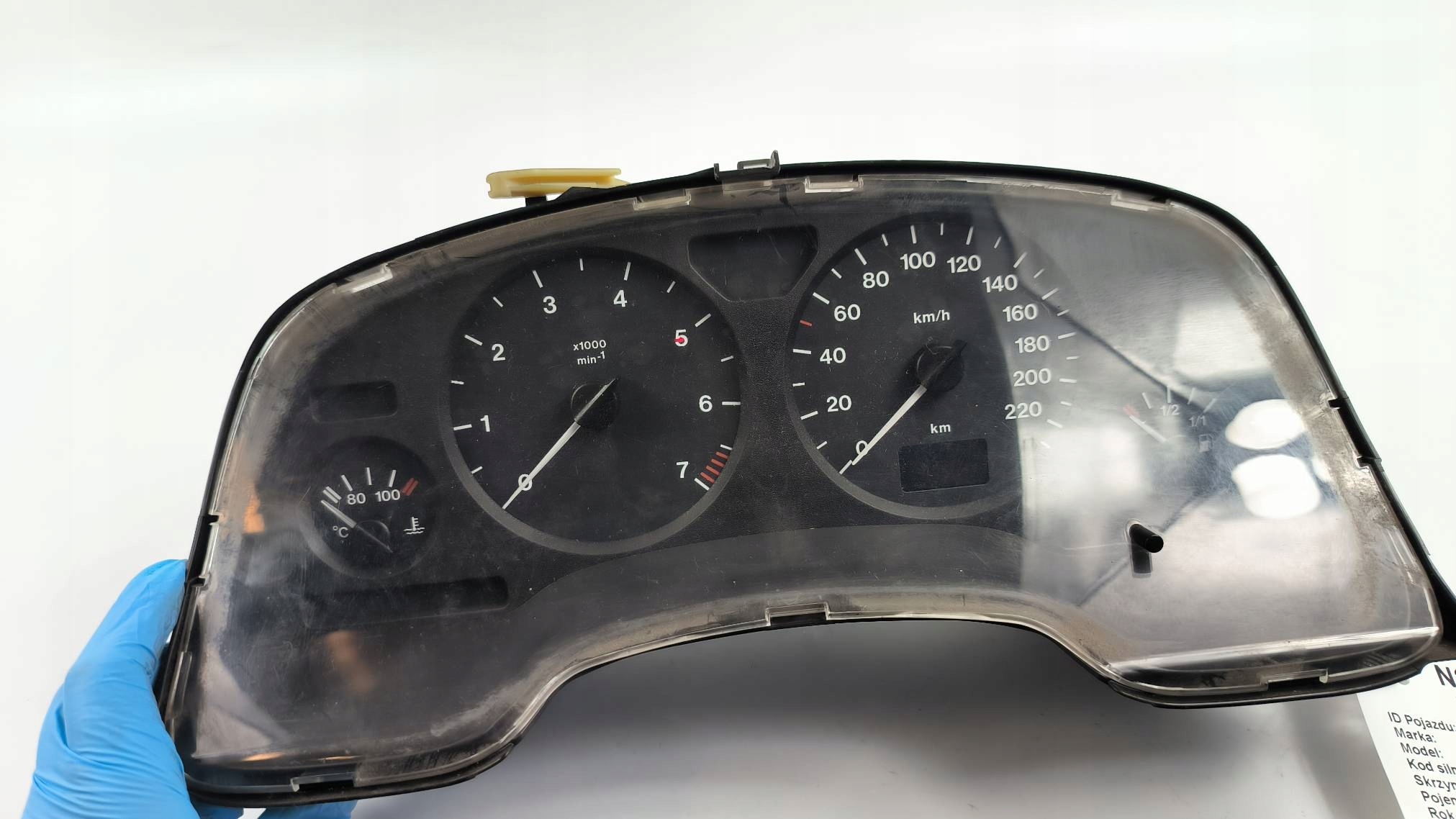 dials clock 24419565DK OPEL ZAFIRA A