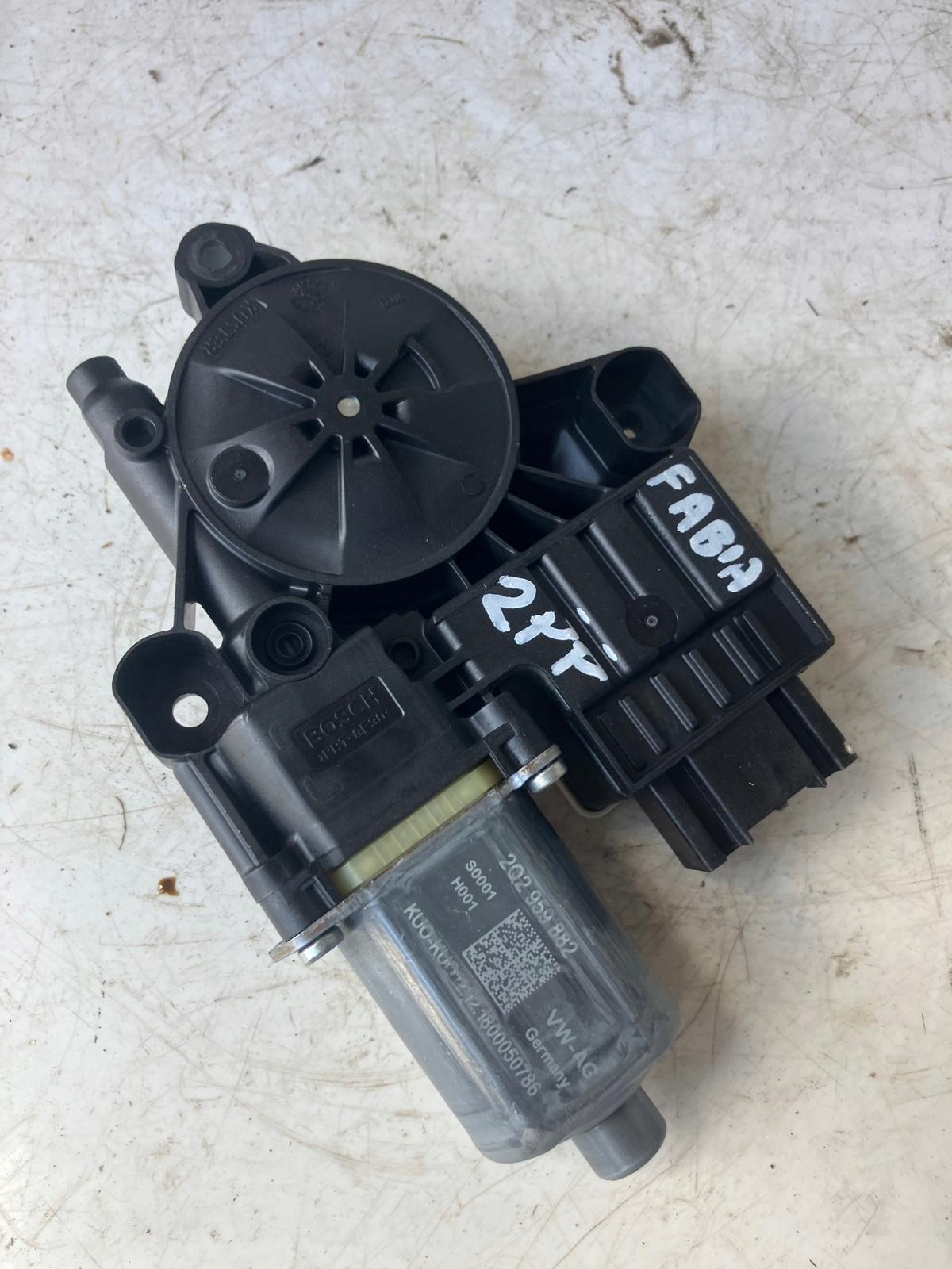 mini motor lifting windows SKODA FABIA III right front 2Q2959882