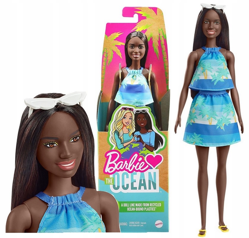 

Lalka Barbie Loves The Ocean ciemne włosy