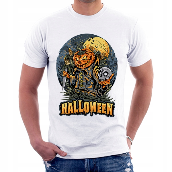

Koszulka Na Halloween Męska T-shirt Horror / S