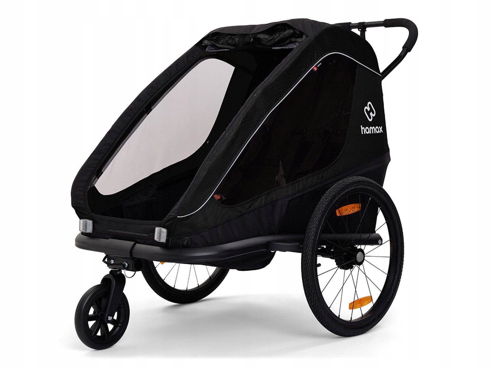 Přívěs na kolo Hamax Traveller Twin černý