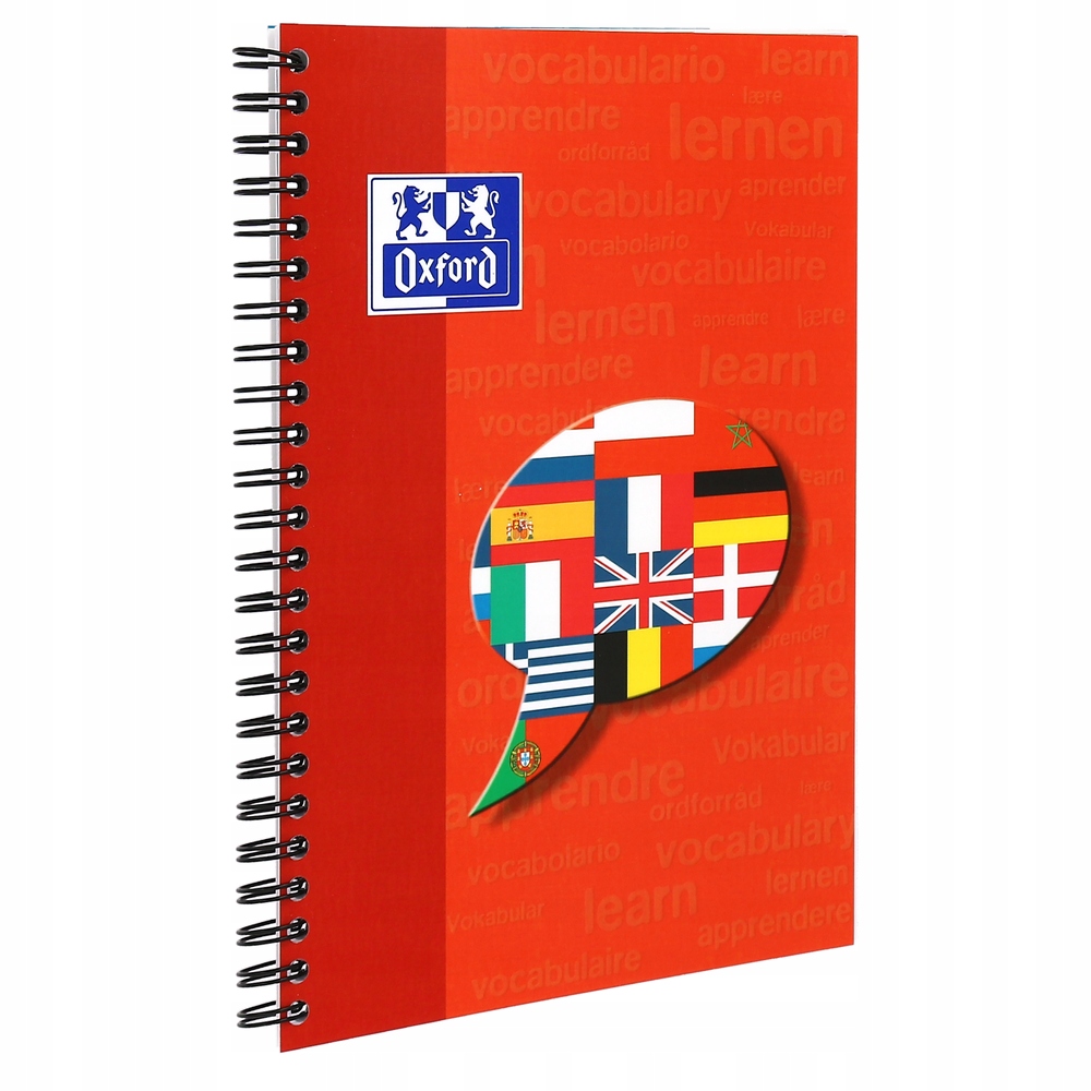 Zeszyt do nauki języków słówek OXFORD A5 48k Liczba kartek 48 szt.