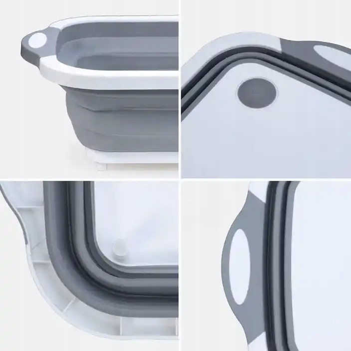 MISKA SKŁADANA SILIKONOWA DESKA DO KROJENIA DUŻA Informacje dodatkowe możliwość mycia w zmywarce