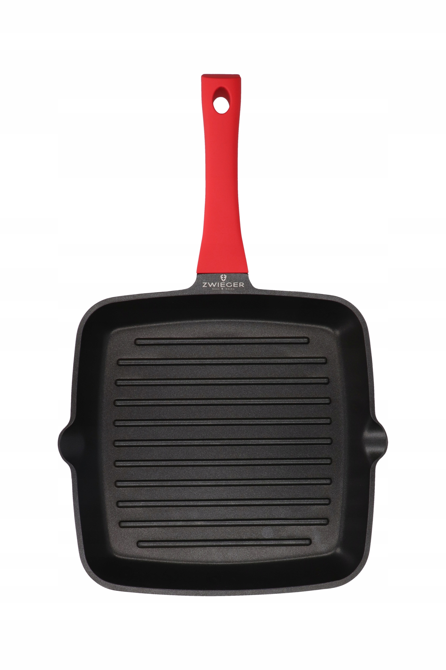 Patelnia grillowa nieprzywierająca Zwieger Obsidian 28 cm