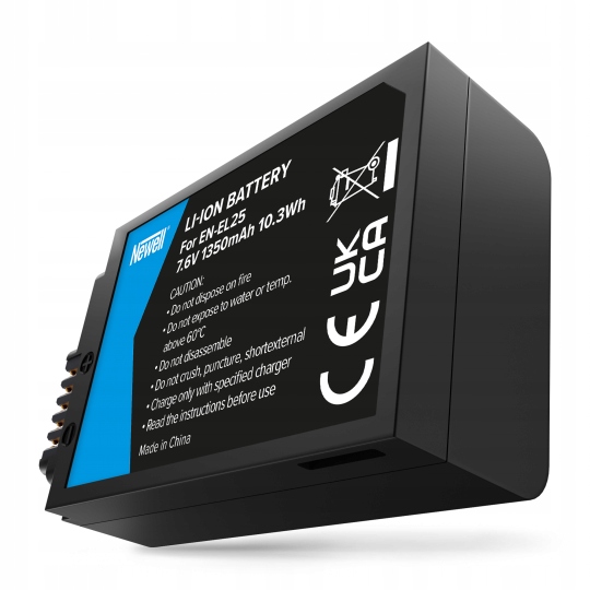 Akumulátor Newell EN-EL25 1350 mAh pro Nikon Z50 Z50 II Zfc Z30