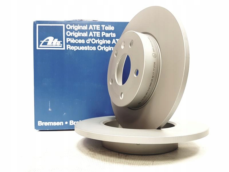 24.0110-0250.1 - ATE ДИСКИ ЗАДНИЕ ПОЛНЫЕ OPEL ZAFIRA MERIVA 16V DTI