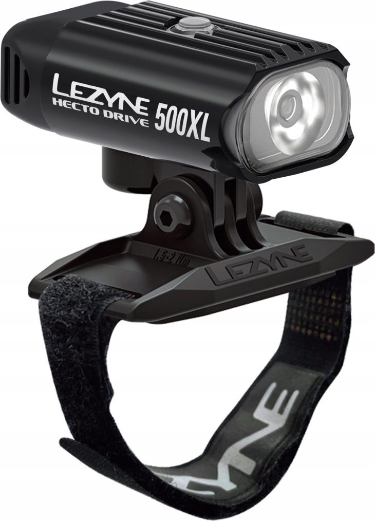 Lezyne lampka przód Helmet Hecto Drive 500XL czarna