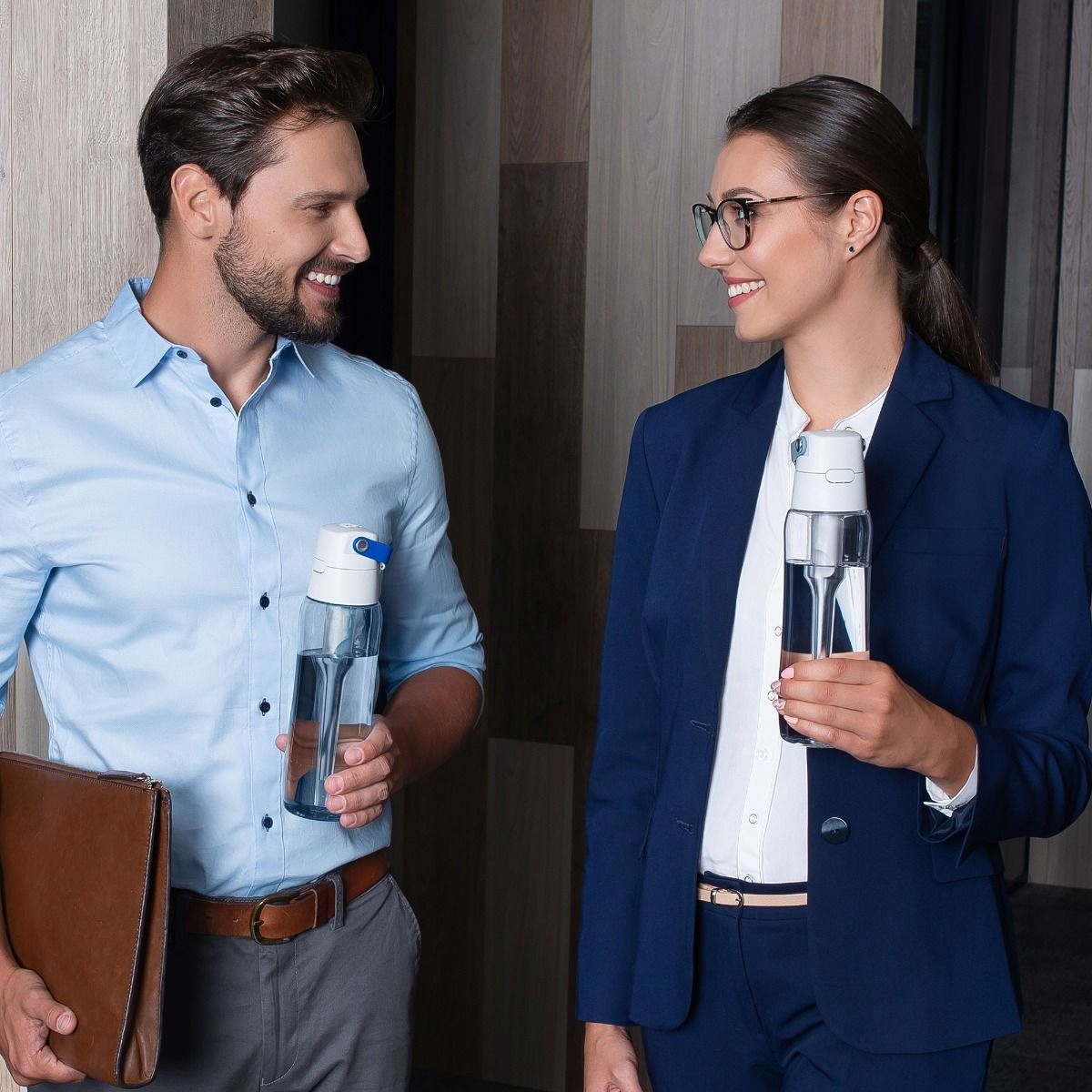 SOLID DAFI BUTELKA FILTRUJĄCA SOLID 0,7L SZARY JEANS + WKŁAD Model Solid