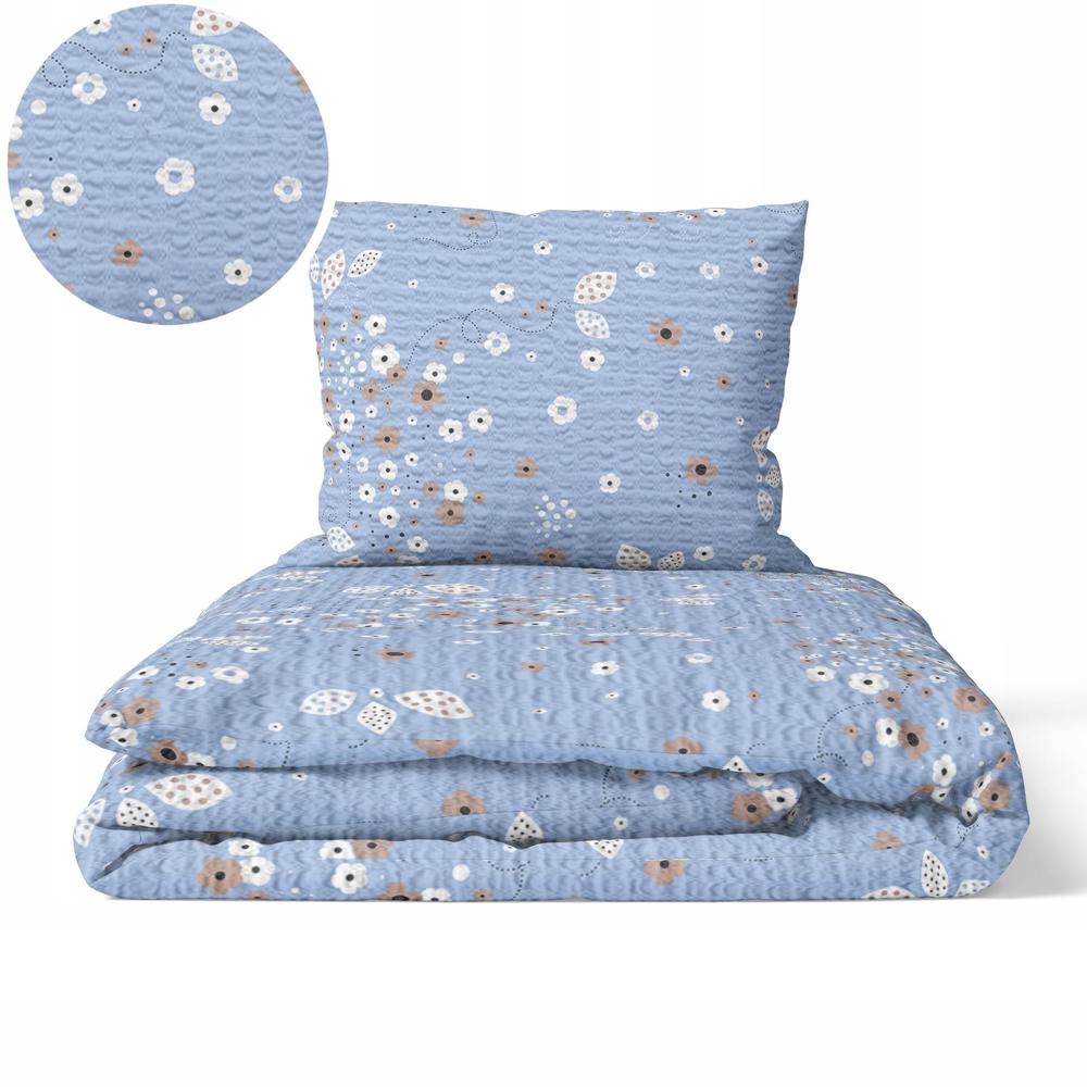 krepové povlečení 140x200 1x70x80 Bavlna 100% Bielawa Polský výrobek 1788