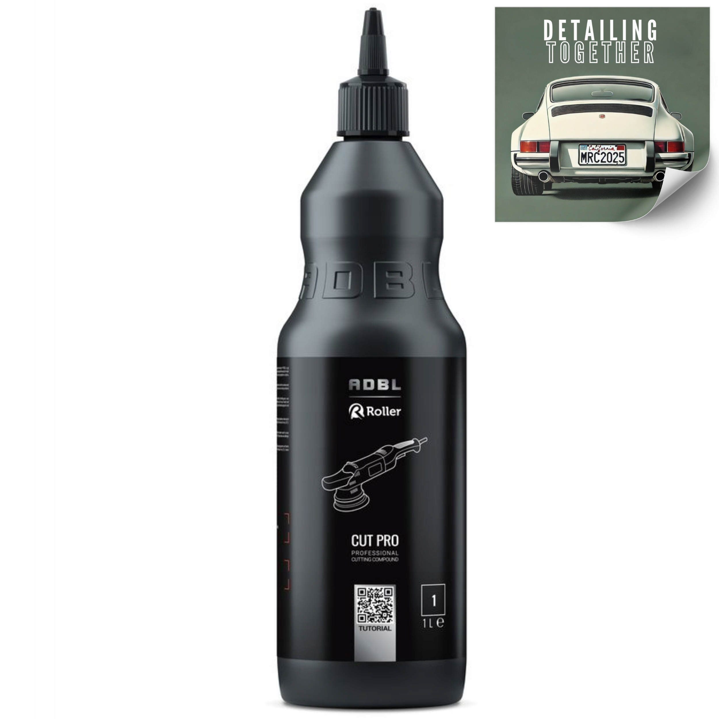 Adbl Cut Pro 1L Silno rezná leštiaca pasta pre tvrdé laky automobilov