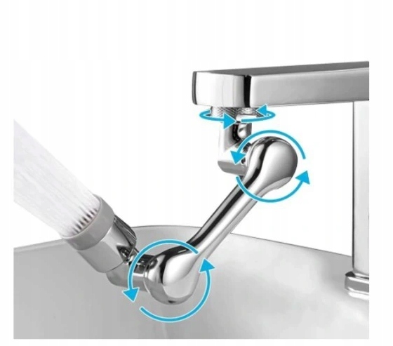 

1080° Obrotowy Aerator Kranu Przedłużacz Do KranuB